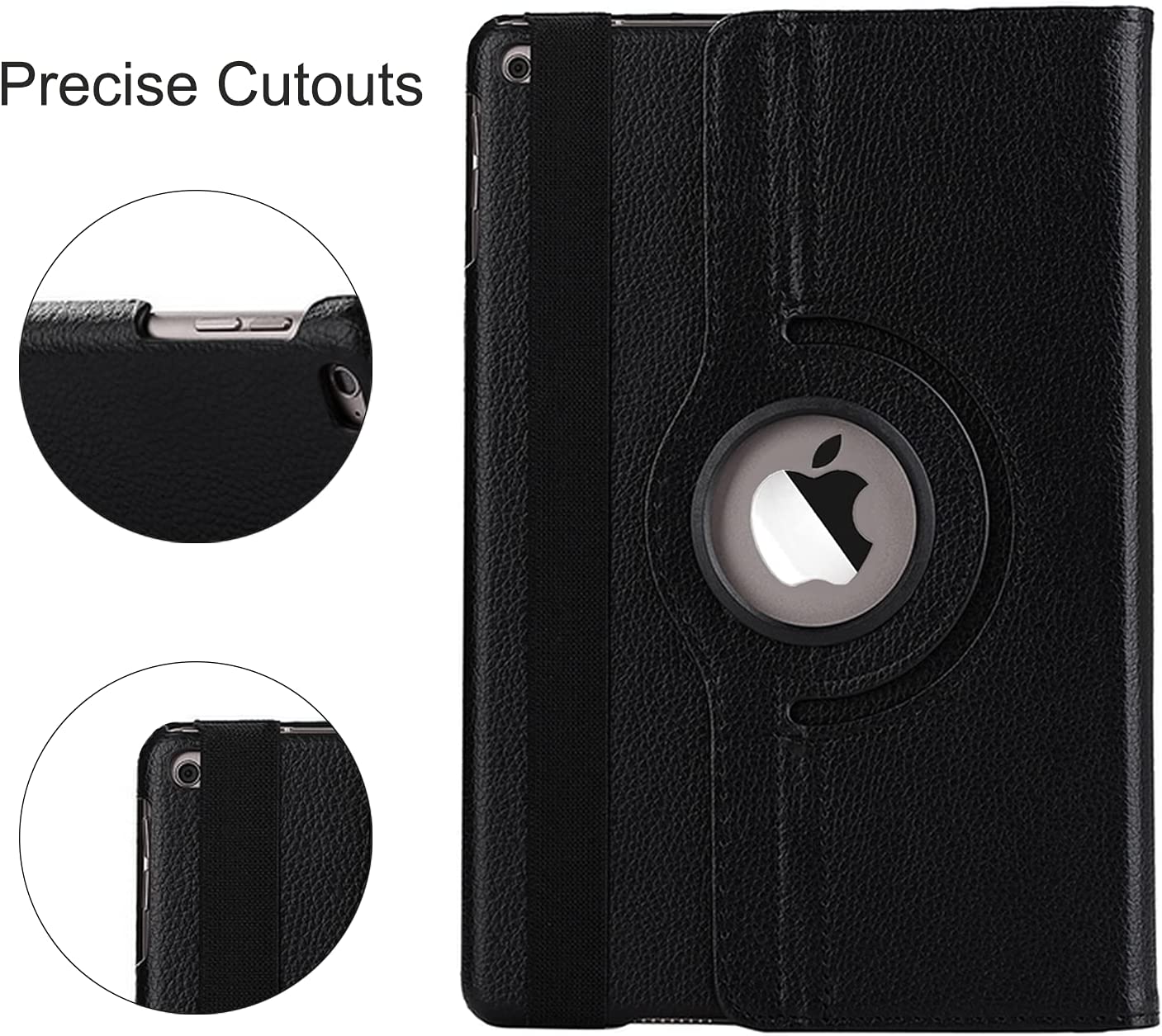 360 Degree Rotating Stand Case Auto Sleep/Wake Protective Case Cover for iPad 2022